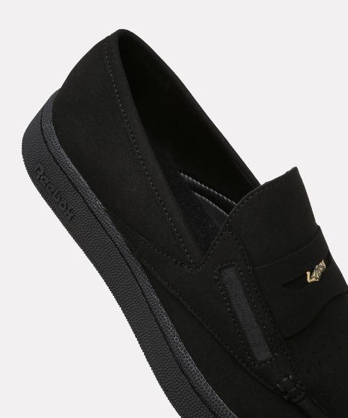 [Reebok] Club C Loafer Suede - Black RESO6EL2UBK