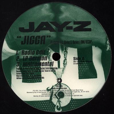 12-дюймовая пластинка JAY-Z - Jigga / Renegade 3145889301 Roc-A-Fella Rec 2001 США Рэп и хип-хоп/R&B Б/У