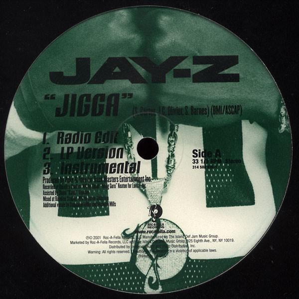 12-дюймовая пластинка JAY-Z - Jigga / Renegade 3145889301 Roc-A-Fella Rec 2001 США Рэп и хип-хоп/R&B Б/У