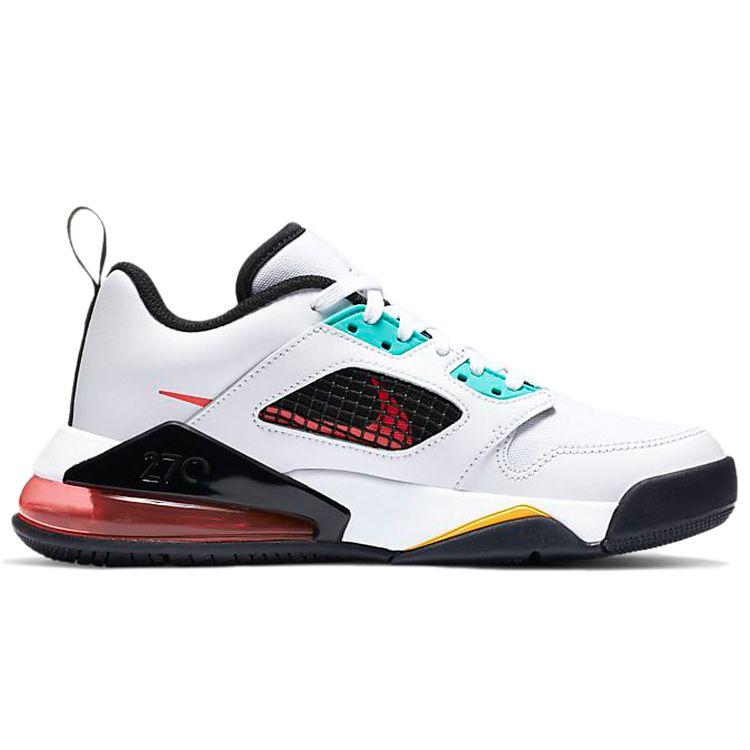 Air Jordan Mars 270 Low GS Белый Зеленый Оранжевый DB5920-181