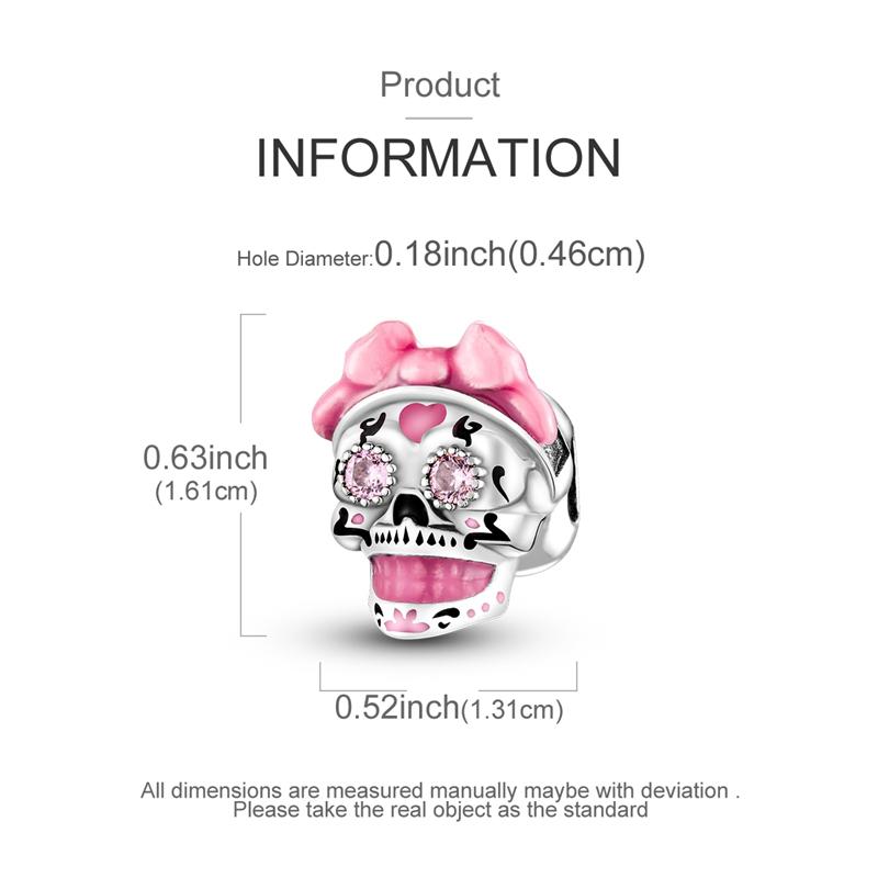 Оригинальные медные подвески-шармы на Хэллоуин: скелет, ведьма, летучая мышь, тыква, череп. Подходят для оригинального браслета-бенгла для женщин.