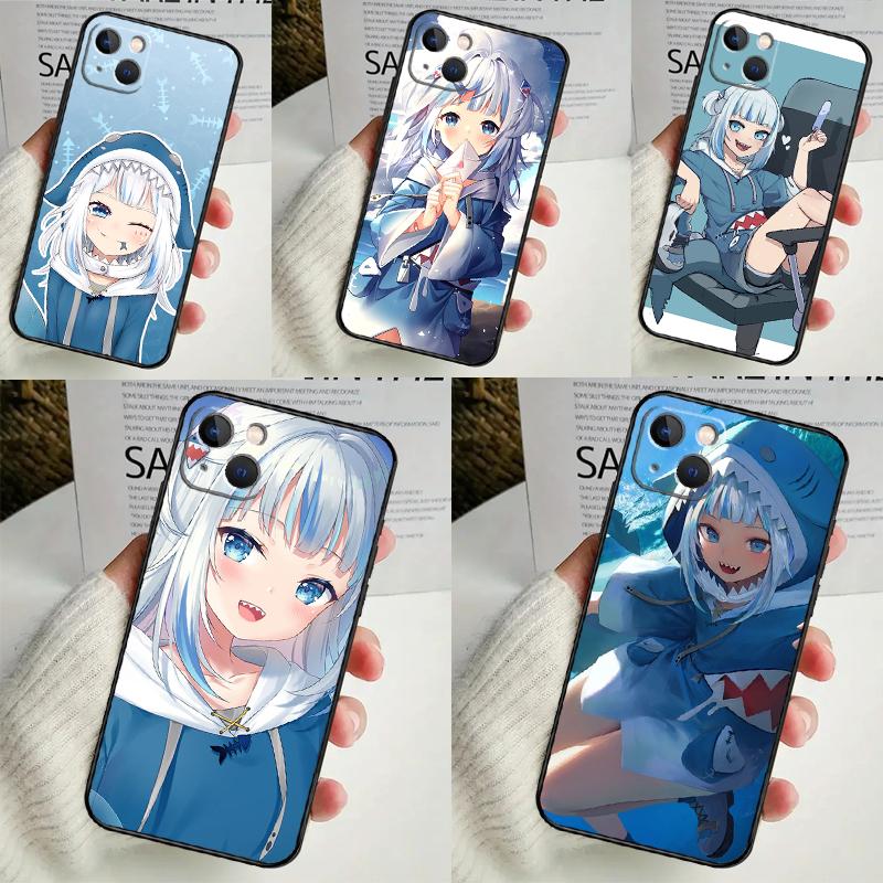 Anime Hololive Gawr Gura Phone Case For OPPO Reno 14 13 12 11 F 10 Pro 8T 7 8 Lite OPPO Find X8 X6 X5 X9 Pro Cover