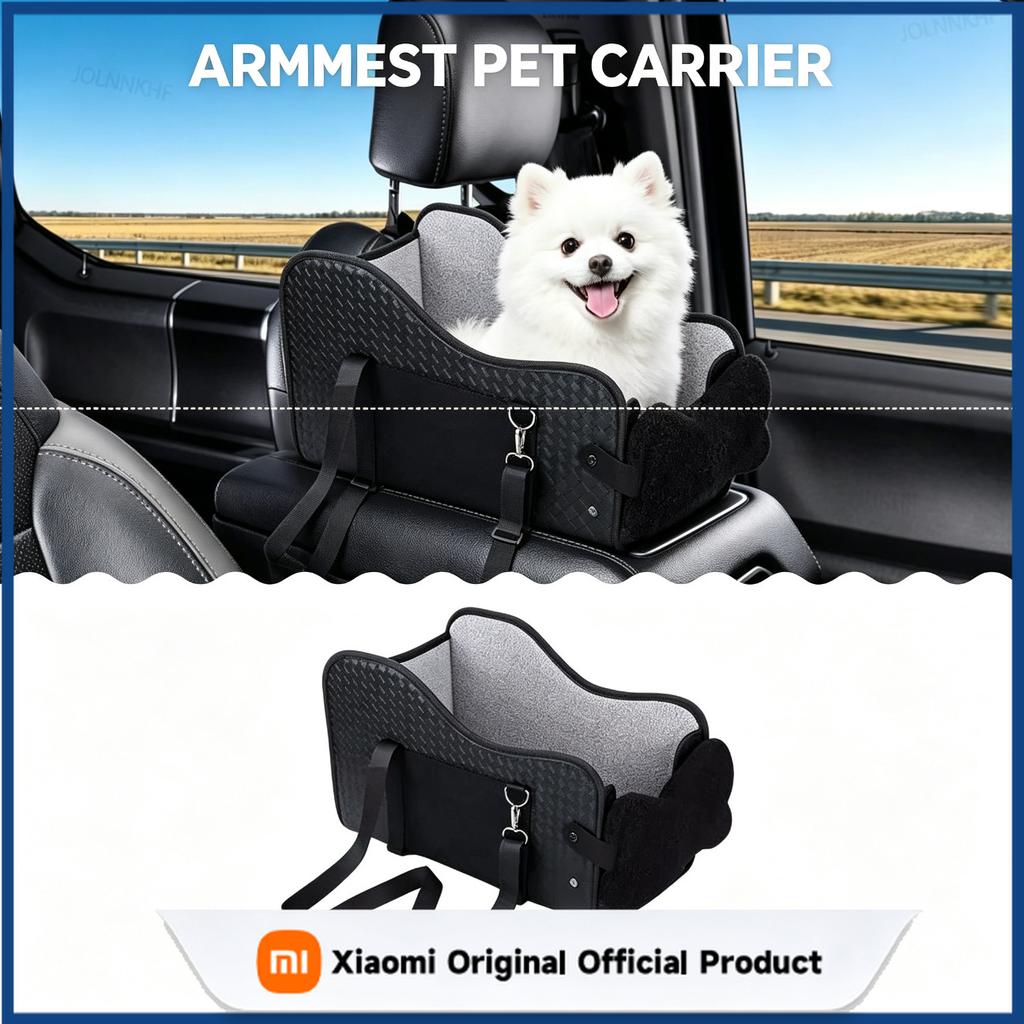 Xiaomi For Small Dogs Cats Portable Car Safety Travel Dog Beds Center Console Dog Car Seat Pet Puppy Middle Console Dog Car Seat