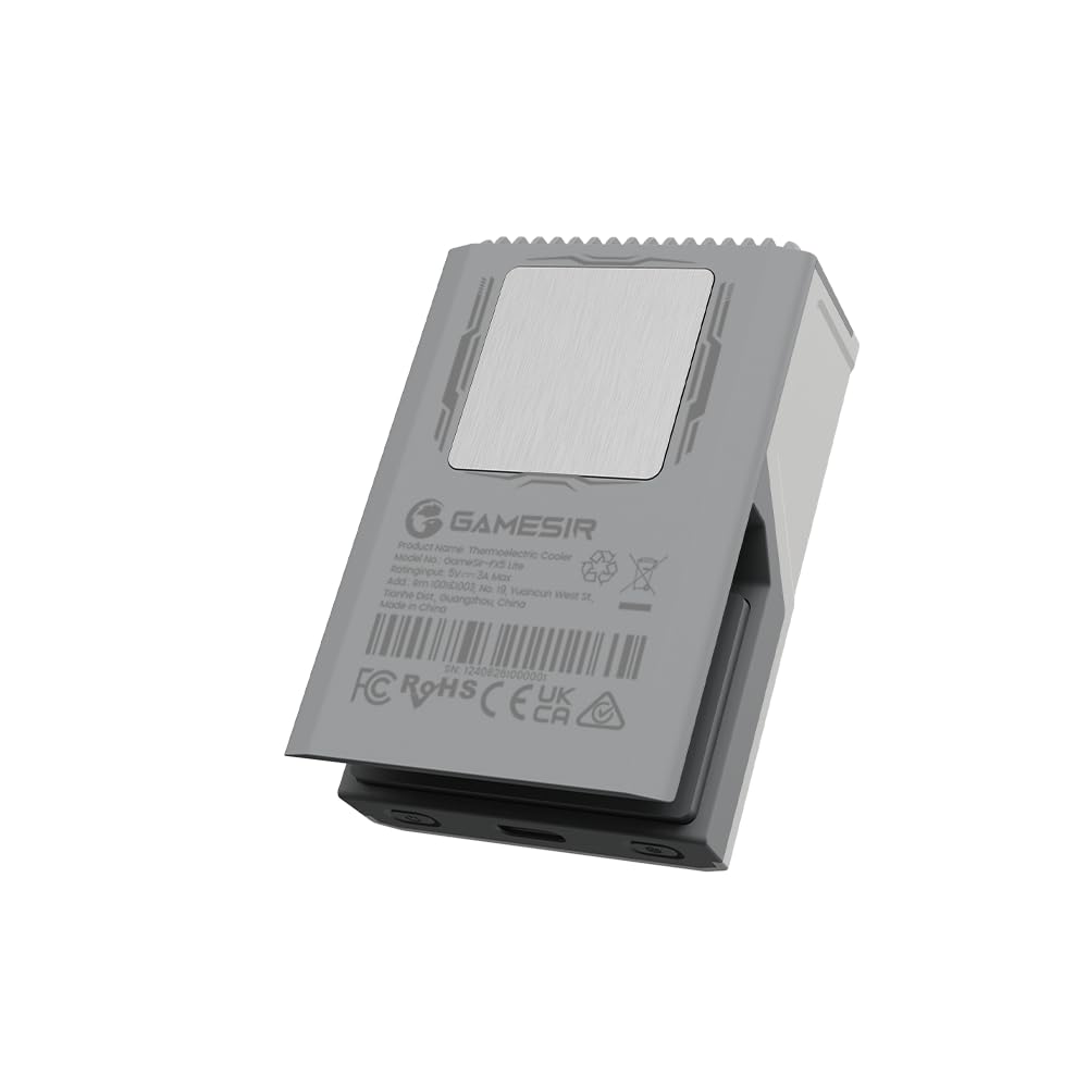 GameSir Fx5 Lite Охлаждение смартфона с питанием Мобильный кулер с элементом Пельтье Разработан исключительно для X5 Широкий контакт Три охлаждения смартфона