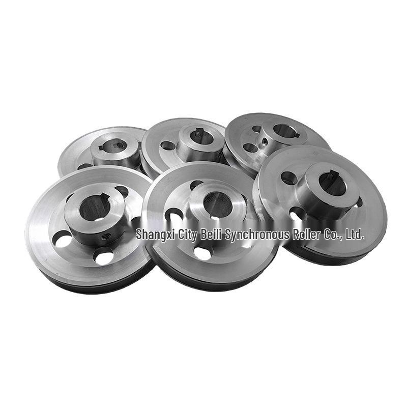 Одноручейная алюминиевая моторная шкив-каток типа А для ременной передачи