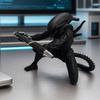 Инопланетный держатель для ручек на стол, 3D-печатная подставка для карандашей, Настольный органайзер-инопланетянин на коленях для аксессуаров домашнего офиса