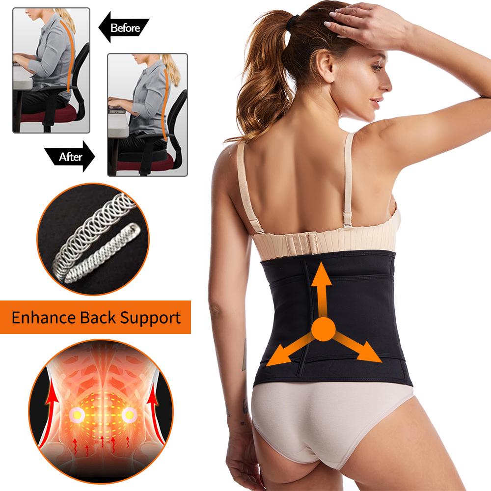 Корсет для тренировки талии для женщин, неопреновый пояс для тренировок, формирователь тела для сауны, спортивный пояс для фитнеса Fajas, спортивный пояс, корректирующее белье для похудения