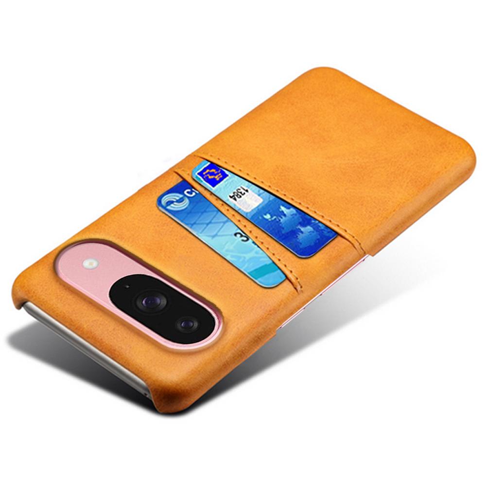 For Google Pixel 10/10 Pro Case Dual Card Slots PU Leather + Hard PC Phone Cover