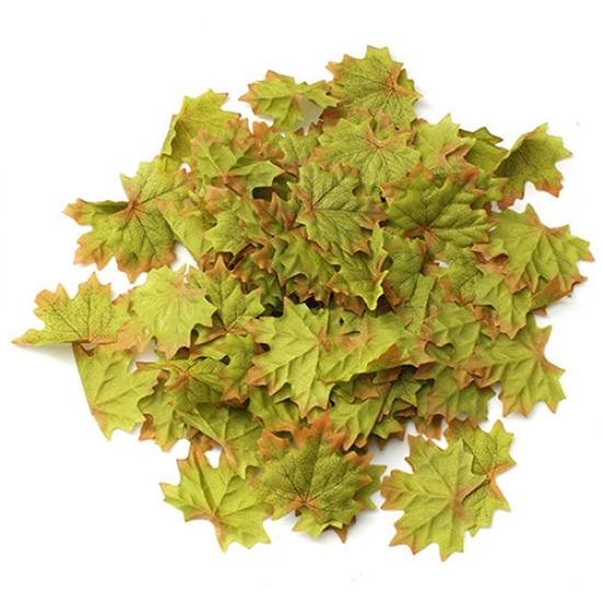 100 шт. осенние листья свадебные осенние украшения из кленового листа для вечеринки