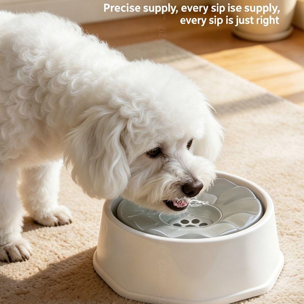 Floating Design Pet Dog Bowls Spill-Proof Detachable Dog Drinking Water Feeder  Pet Supplies