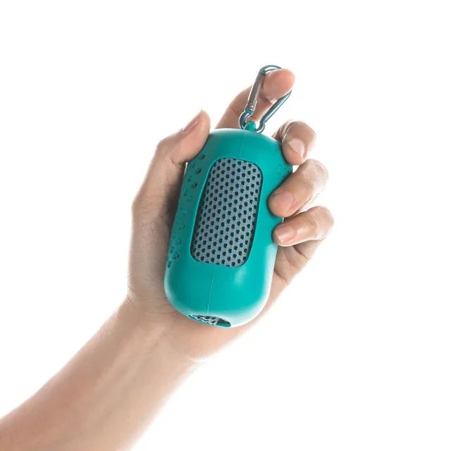 Охлаждающее полотенце  Портативный мини-набор из силикагеля Холодное полотенце Полиэфирное волокно Уличное охлаждающее полотенце Фитнес спорт зал Бег Быстросохнущее