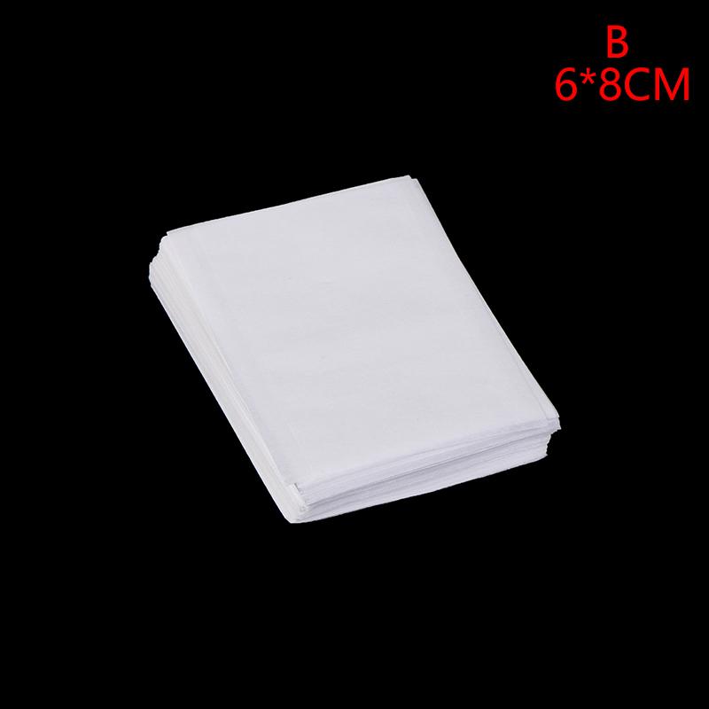 100 шт одноразовые чайные пакетики термосвариваемая фильтровальная бумага для травяных пакетиков для чая разных размеров пустые кофейные пакетики для чая