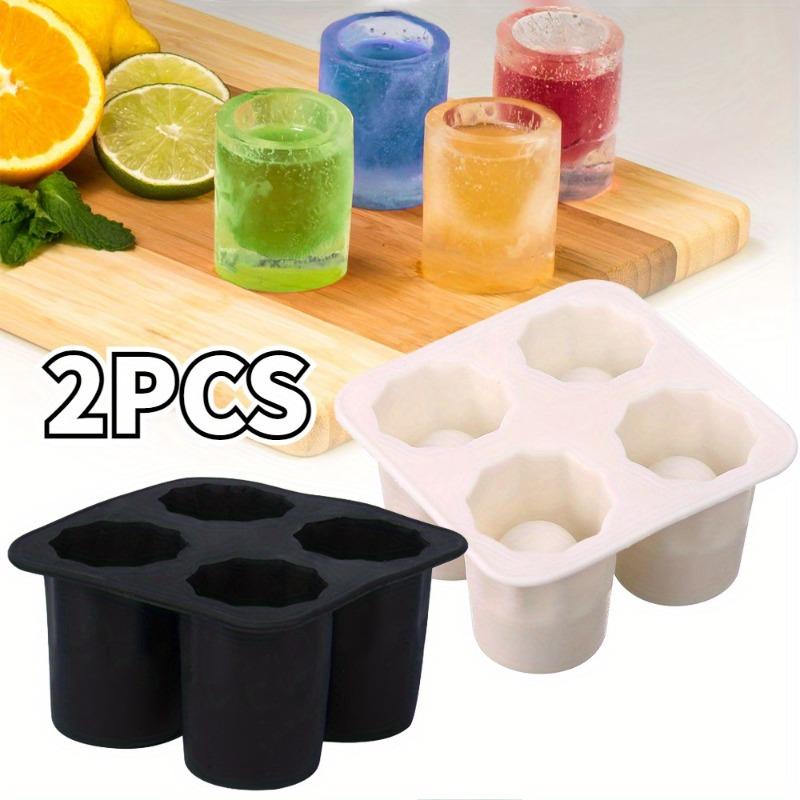 Reusable Whisky Ice Cube Tray Food Grade Ice Cup Tray Maker Kitchen Bar Accessories Cake Dessert Mousse Moulds Baking Supplies
