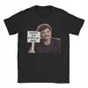 Pedro Pascal Daddy Is a State of Mind Men's T Shirt Funny Tee Shirt Short Sleeve Round Collar T-Shirts Pure Cotton New Clothing