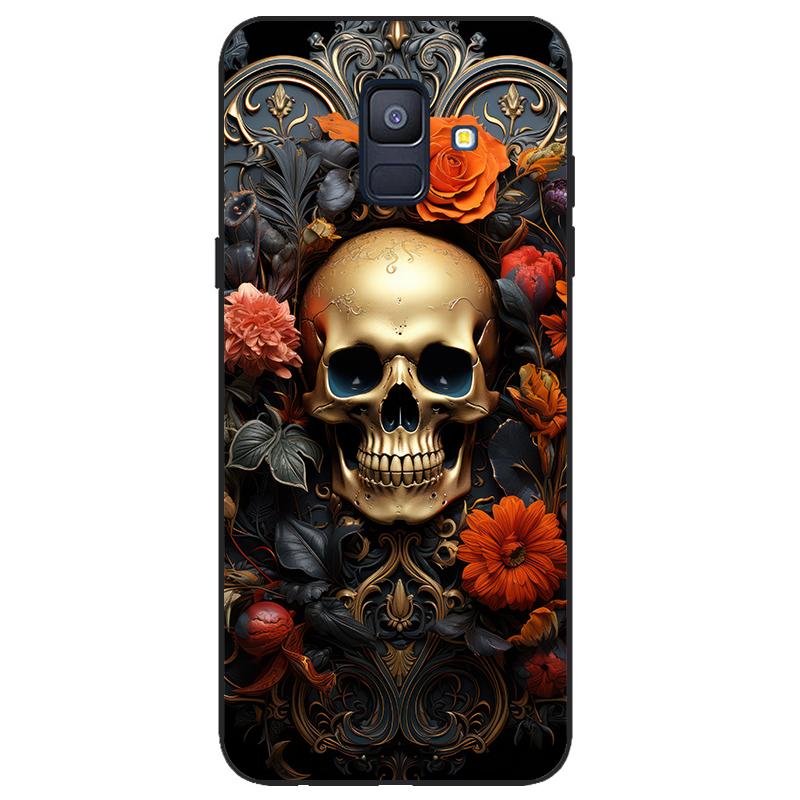 For Samsung Galaxy A6 2018 Silicone Case SIM SM A600 A600F Phone Case Tpu Case Coque Samsung Galaxy A62018 black
