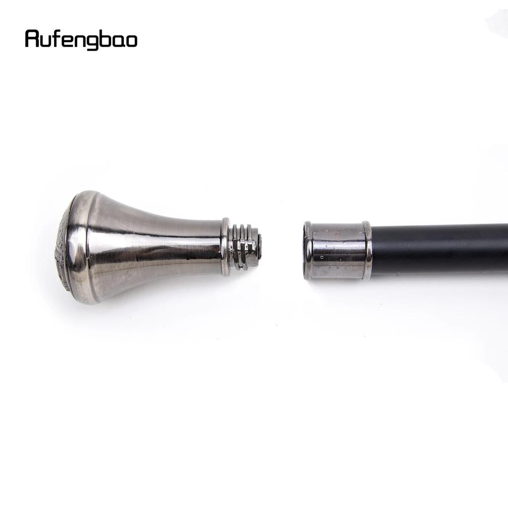 Russia Style Hoise A Flag Totem Relief Walking Cane Fashion Walking Stick Gentleman Luxury Crosier Knob Walking Stick 93cm