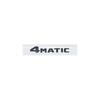 C200 E200 Для Mercedes Benz 3D Глянцевые Черные Буквы C180 C200 C220d C250d C260 C300d 4Matic ABS Шильдик для Mercedes Benz W205 Co