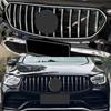 For Mercedes GLC X254 2025-2025 GT Style Front Grille Mesh ABS Gloss Black AMG Look Tuning Car Accessories Bumper Grill