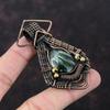 Seraphinite Pendant Copper Wire Wrapped Gemstone Pendant Handmade Copper Wire Jewelry Stylish Pendant Real Seraphinite Jewelry Gift For Her