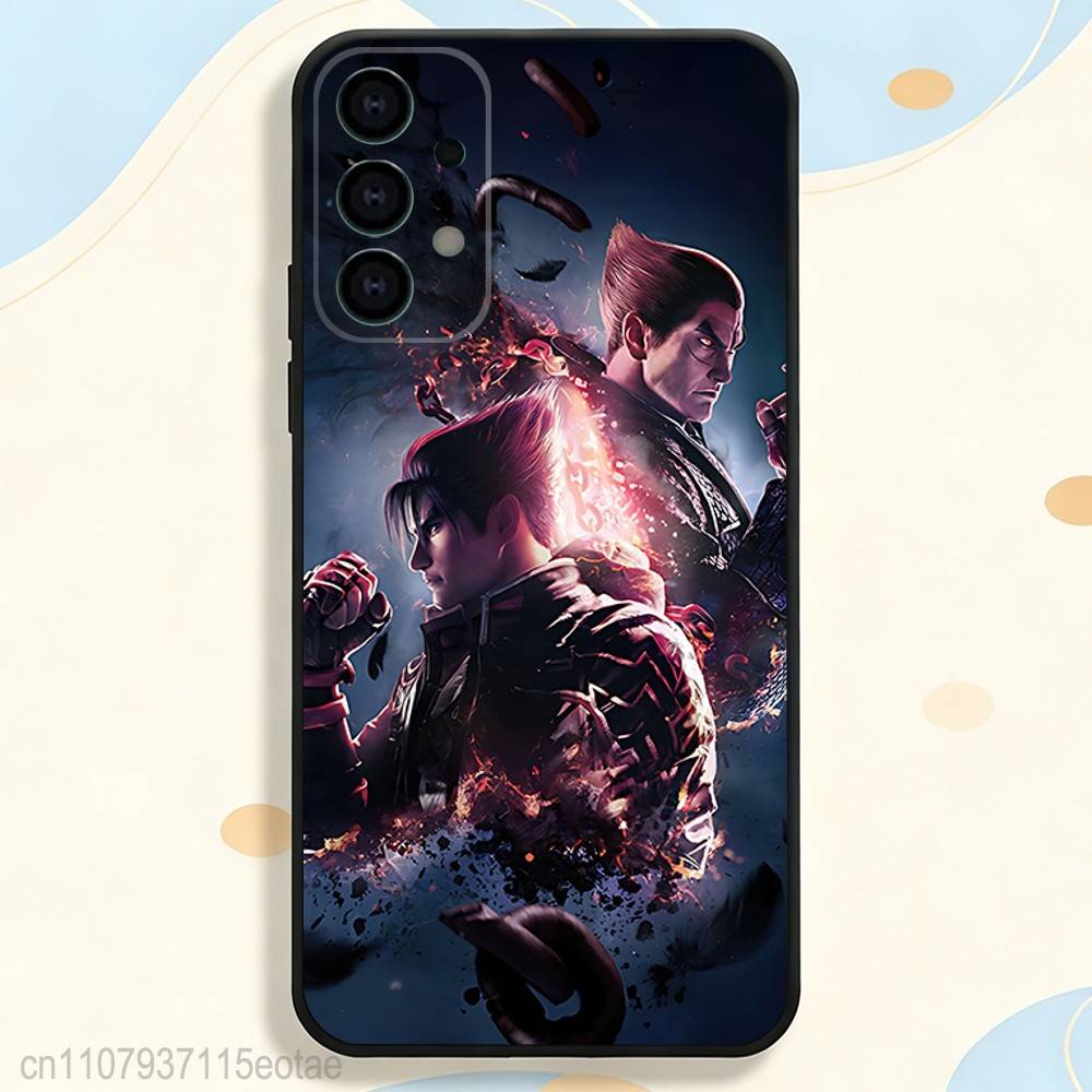 Чехол для телефона Game T-Tekken 8 для серии Samsung S s21 s22 s23 s24 s25 S26 FE Plus Ultra TPU Мягкий, приятный для кожи чехол
