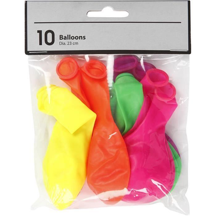 Ballons - HAPPY MOMENT - Réf 59175 - Caoutchouc naturel - Hélium - 8 pièces