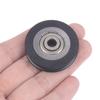 6*39*8 мм U-образный паз над линией колеса в резиновой обертке пластиковый нейлоновый подшипниковый ролик