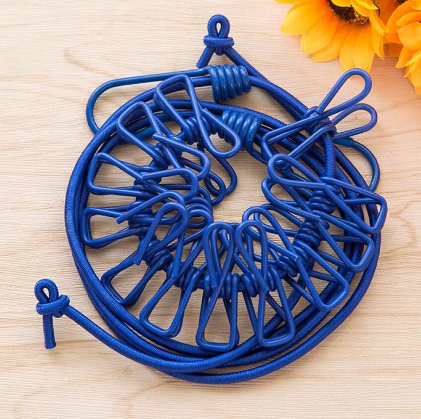 Red Clothesline With Clamp Household Goods Practical And Popular Products