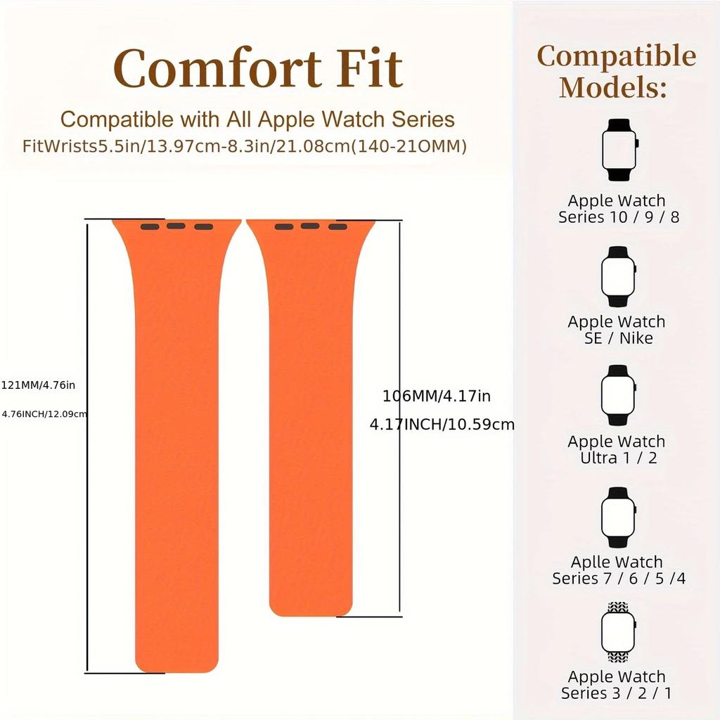 Новый силиконовый магнитный ремешок для Apple Watch ultra2 49мм 45мм 42 40мм 46мм 38/41мм спортивный браслет серии 10 9-8-7-6-5-4-3-SE ремешок