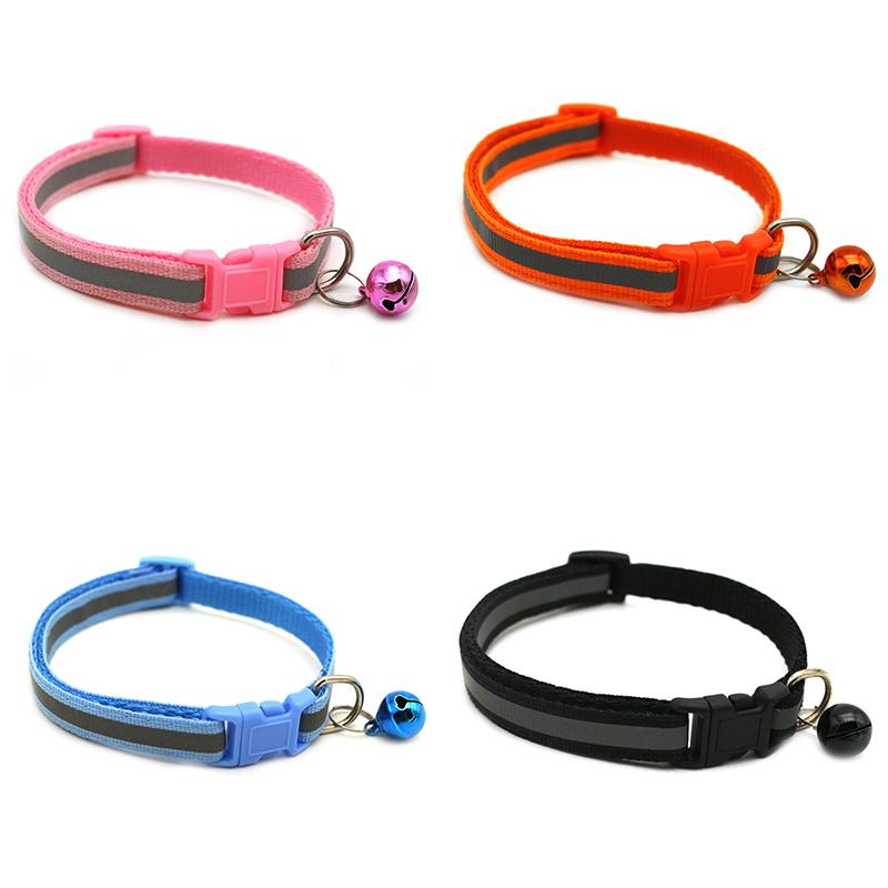 Нейлоновые светоотражающие ошейники для щенков