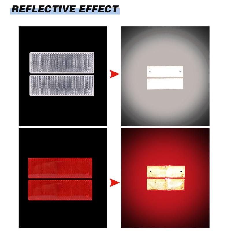 Автомобильная Ночная светоотражающая предупреждающая табличка наклейка универсальная автомобильная грузовая мотоциклетная предупреждающая табличка отражатель знак наклейка аксессуары