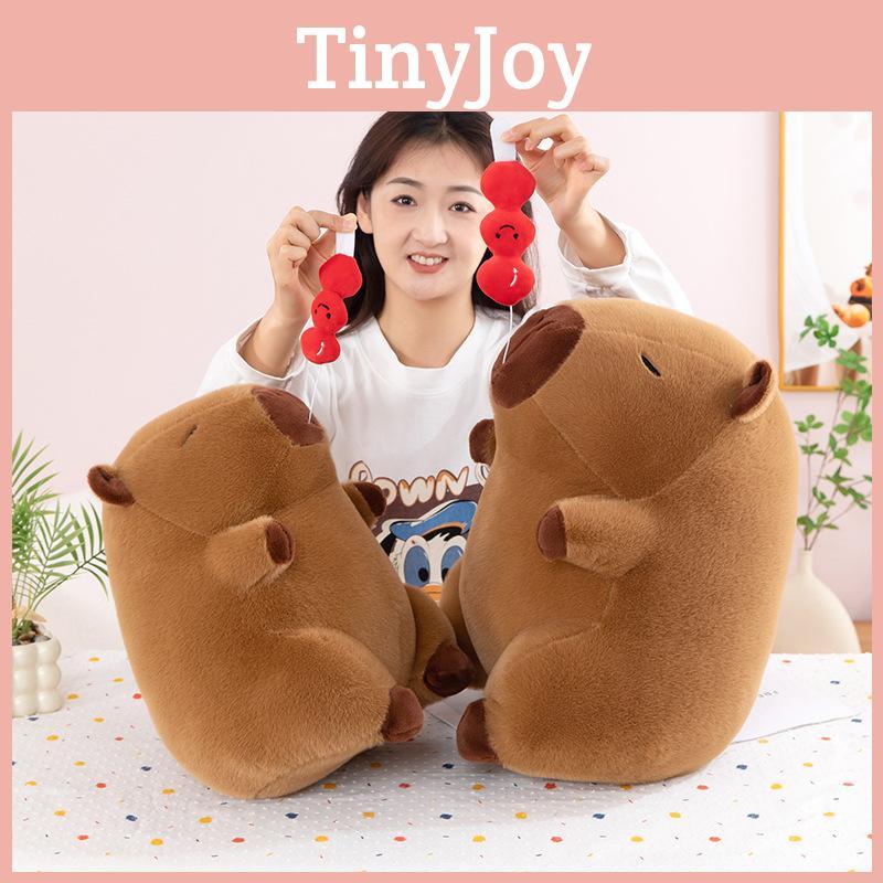 Stretchable Capybara Sugared Gourd Plush Toy Cute Fabric Doll Birthday Animal