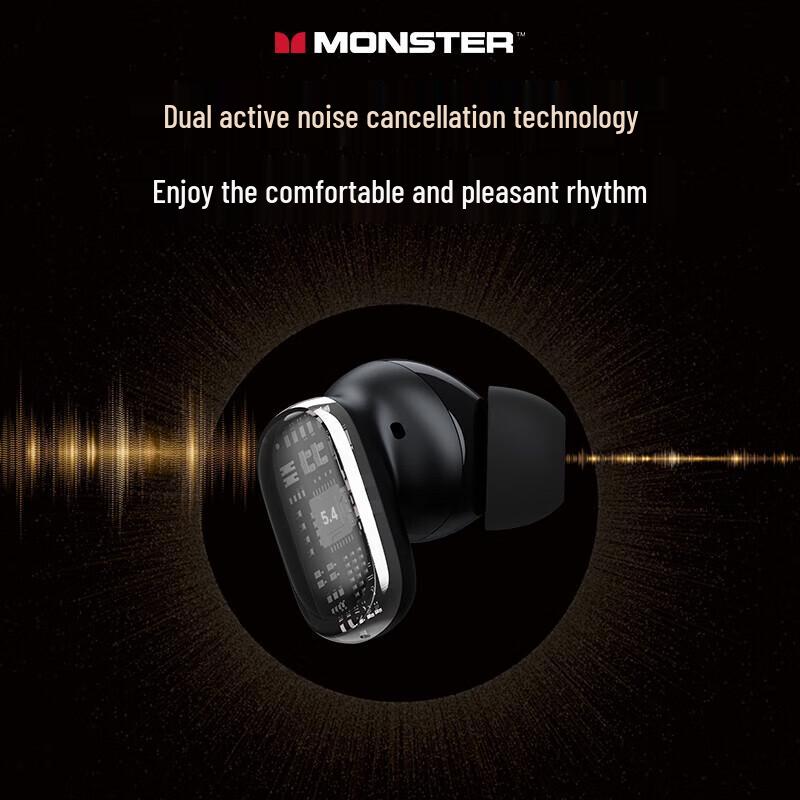 Monster XKT28 Active Noise Cancelling Wireless Earbuds