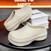 2025 Men Women Chef Shoes Non-slip Waterproof Oil-proof Shoes Comfortable Workers Slippers Outdoor Fishing Shoes EVA