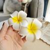 1PC/2PCS/3PCS Hawaiian Plumeria Flower Hair Clips Women Artificial Hairpins Wedding Boho Beach Hair Accessories Gift