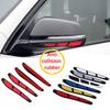 4Pcs Car Door Mirror Guard Edges Rearview Protector Strip Anti-collision Sticker