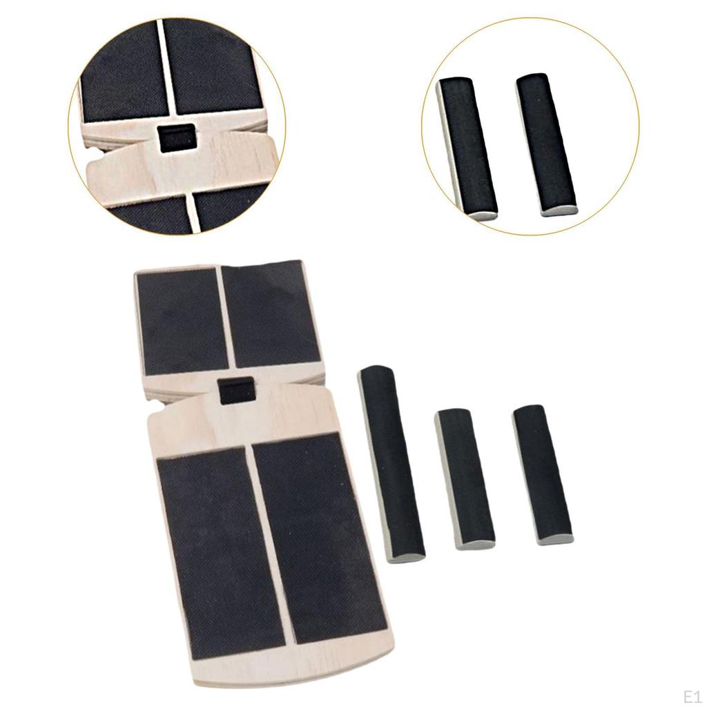 Деревянная балансировочная доска для ног Растяжитель для ног Нескользящий портативный тренажер Тренажер для ног Одиночный