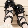 Japanese Jk Soft Girl Shoes Lace Mary Jean Shoes Cute Platform Lolita Lolita Sweet Little Leather Shoes Women