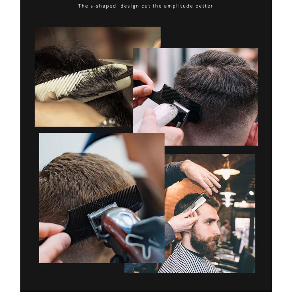 Изогнутая парикмахерская расческа профессиональная парикмахерская расческа изогнутая парикмахерская расческа с зажимом для позиционирования для салона парикмахера