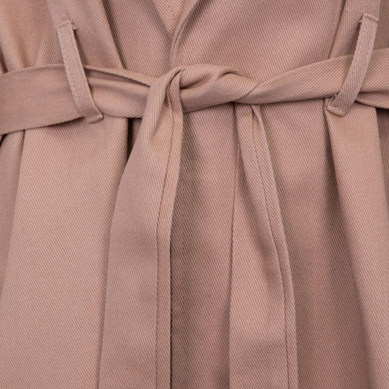 Женская куртка-тренч DIXIE из хлопка оливкового цвета