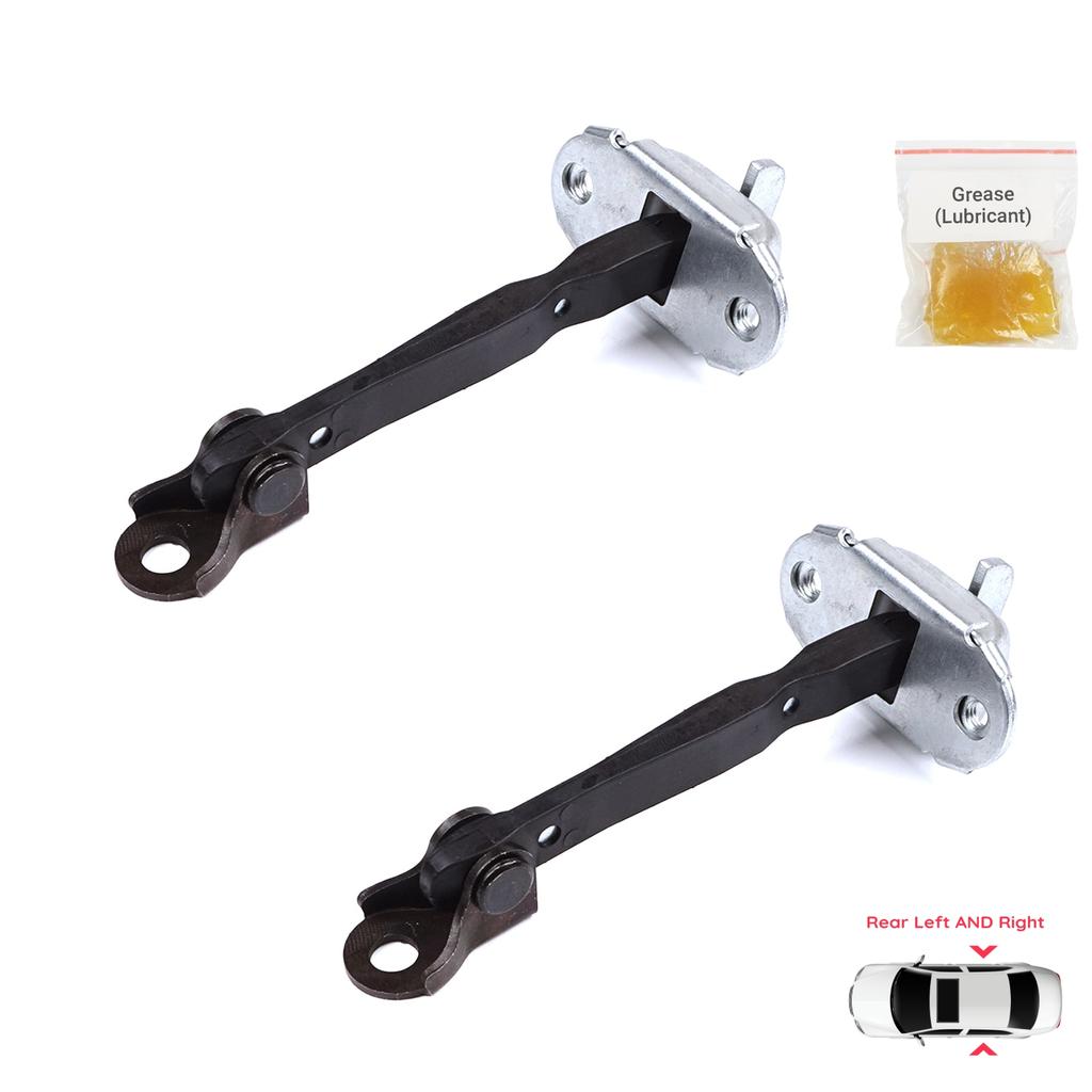 BDP1355-1 2 Pieces Rear Door Hinge Brake Stop Check Strap Limiter for Toyota Hilux MK7 N1 N2 N3 Fortuner MK1 N5 N6 2004-2015 686300K011