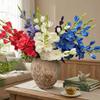 62cm Artificial Gladiolus Flowers DIY Fake Flowers Artificial Hyacinth Violet Flower  Home Decor