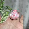 Вишнево-розовый Пузырьковый Рыбный Чайный Питомец Люксовый Ландшафтный Дизайн Аквариума Чайная Фигурка Игровые Игрушки Чайная Статуэтка Украшения Качество Изготовления
