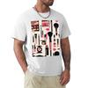 Makeup Pattern Tshirt Dry Fit Running Short Sleeve Top