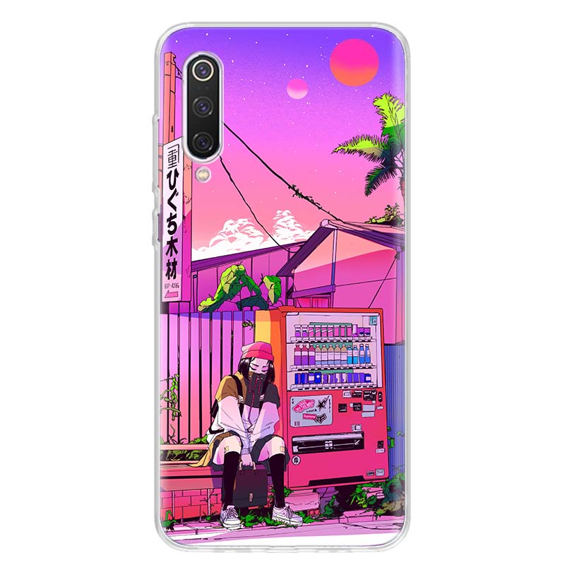 Anime Vaporwave Glitch Hot For Xiaomi Redmi Note 14 13 12 11 10 Pro Phone Case 12S 11S 11T 11E Plus 14Pro 13Pro 12Pro 11Pro Cove