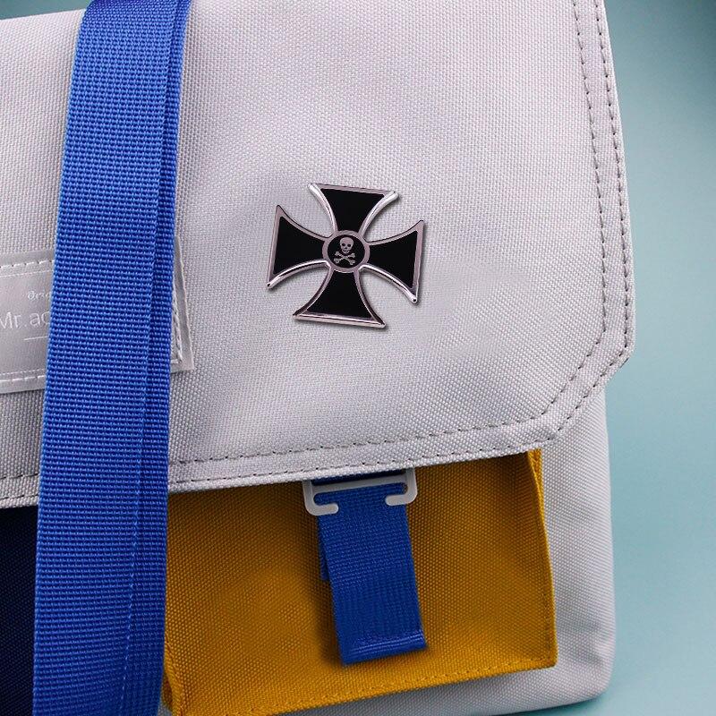 Германия Железный Крест Значок Смерти Скелет Брошь Военные Ювелирные Изделия