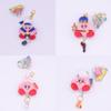 Cross Kirby Dressing Mini Telescopic Keychain Small Pendant Plush Pendant