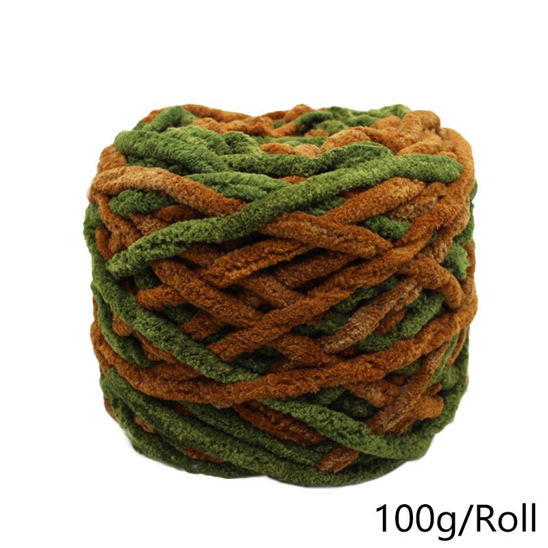 100 г/рулон цветной супер мягкий шарф для ручного вязания своими руками пряжа из смеси полиэстера и хлопка шерстяная пряжа