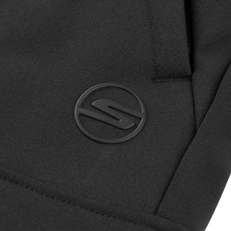 Skechers Базовая Спортивная Серия Модные Универсальные Свободные Повседневные Брюки Мужские Низ Углеродно-Черный P424M073-0018