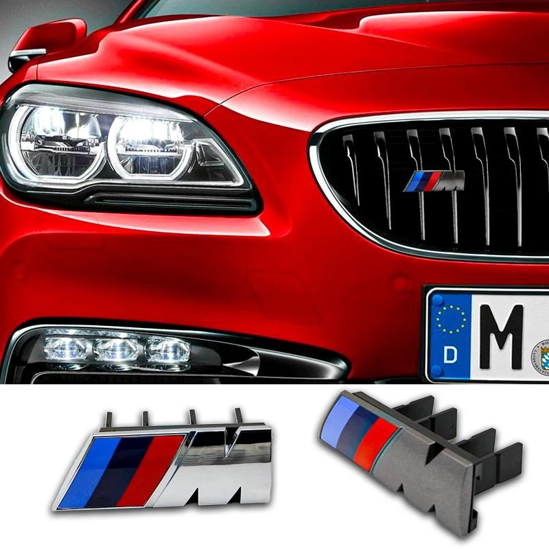 3D ABS Значок-эмблема на переднюю решетку автомобиля Для BMW Логотип M X1 X2 X3 X4 X5 X6 F48 G01 E84 E83 F39 F10 F30 G11 G07 G86 G80 G60 E60 E46