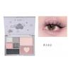 Seven-color Eyeshadow Palette, Fine Shimmering Pearlescent Matte Color, Non-flying Powder Shadow, Brightening Multi-functional Palette